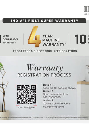 IFB Smart Choice 187L 4 Star Direct Cool Advanced Inverter Single Door Refrigerator (IFBDC-2134DBNED, Divine Bliss-Blue, Humidity Controller, Extraordinary Space with Base Drawer) 