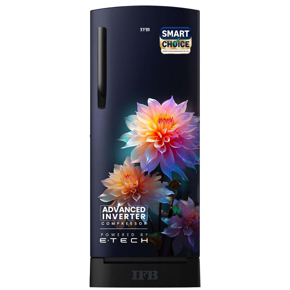 IFB Smart Choice 187L 4 Star Direct Cool Advanced Inverter Single Door Refrigerator (IFBDC-2134DBNED, Divine Bliss-Blue, Humidity Controller, Extraordinary Space with Base Drawer) price under 20000