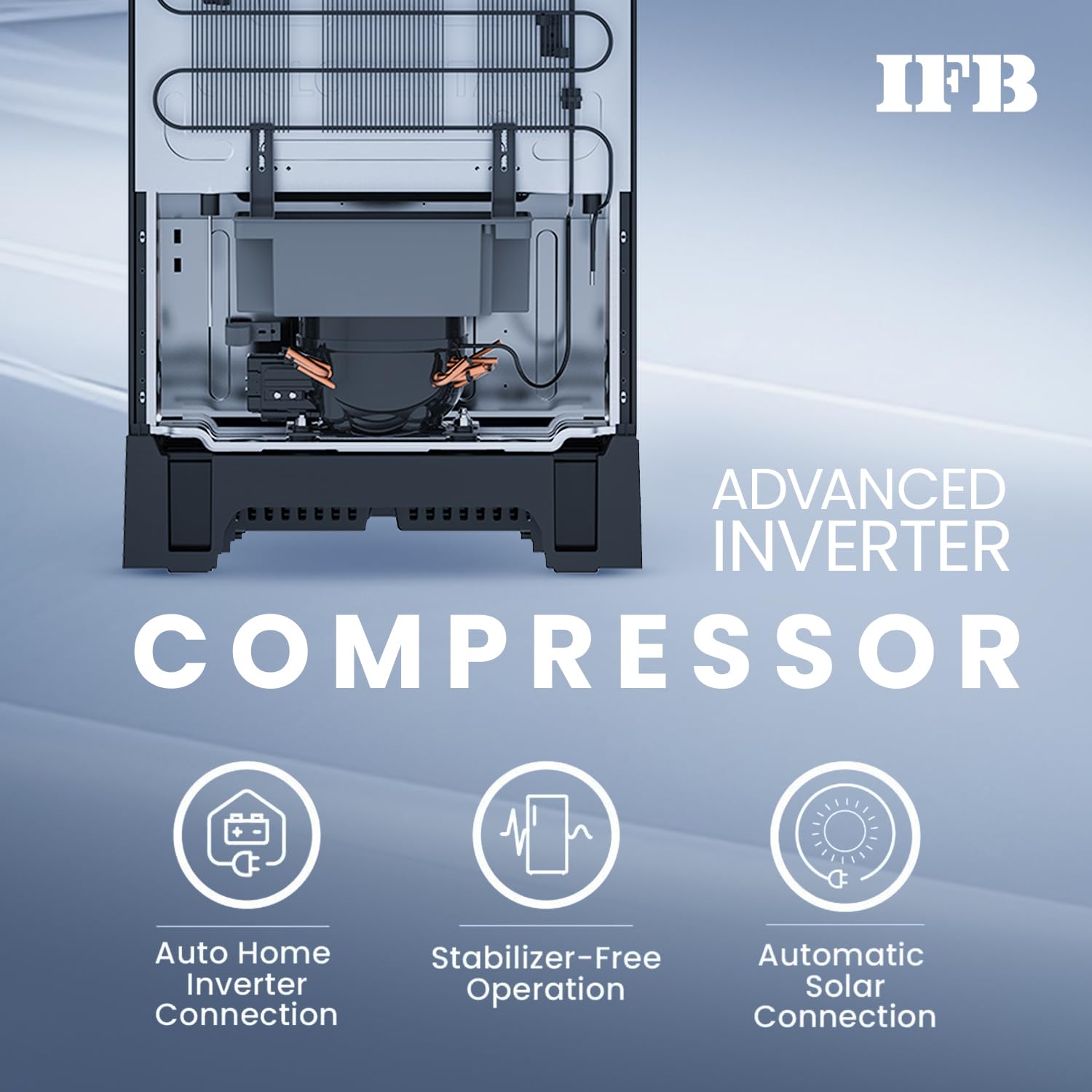 IFB Smart Choice 187L 4 Star Direct Cool Advanced Inverter Single Door Refrigerator (IFBDC-2134DBNED, Divine Bliss-Blue, Humidity Controller, Extraordinary Space with Base Drawer) 