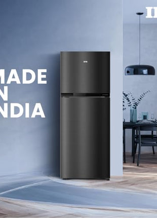 IFB Smart Choice 241L 3 Star Tru Convertible 10-in-1 Advanced Inverter Frost Free Double Door Refrigerator (IFBFF-2913DKSET, Metal Black, 360 Degree Cooling, Extraordinary Space) 