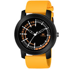 IIK COLLECTION Watches For Men Round Numerical Dial Watch With Silicon Strap Long Battery Life Stainless Steel Bracelet Black Chain With Adjustable Silicon Strap Watches For Boys. - Analogue 