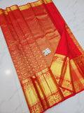 Red Kanchipuram Silk Sarees