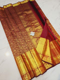 Red Kanchipuram Silk Sarees