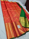 Red Kanchipuram Silk Sarees 