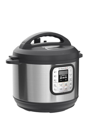 Instant Pot 3 Litres 7-in-1 Multi- Use Programmable Electric Pressure Cooker with Stainless Steel Inner Pot, Slow Cooker, Rice Cooker, Steamer, Sauté, Yogurt Maker And Warmer, Black. 