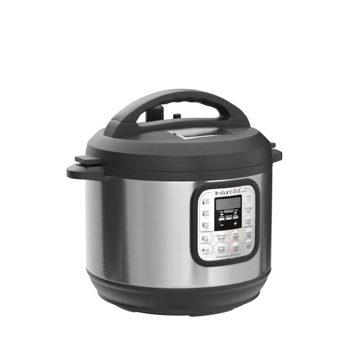 Instant Pot 3 Litres 7-in-1 Multi- Use Programmable Electric Pressure Cooker with Stainless Steel Inner Pot, Slow Cooker, Rice Cooker, Steamer, Sauté, Yogurt Maker And Warmer, Black. 