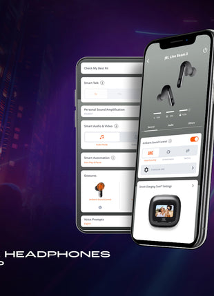 JBL New Launch Live Beam 3 TWS,Hi-Res Audio True ANC Earbuds,Smart Case with Touch Display,48H Playtime,Wireless Charging,6 Mic,Multipoint Connection,Ip55 Proof, Headphones App,Personi-Fi 3.0 (Black) 