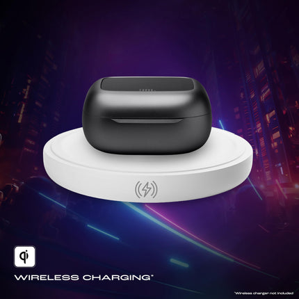 JBL New Launch Live Beam 3 TWS,Hi-Res Audio True ANC Earbuds,Smart Case with Touch Display,48H Playtime,Wireless Charging,6 Mic,Multipoint Connection,Ip55 Proof, Headphones App,Personi-Fi 3.0 (Black) 