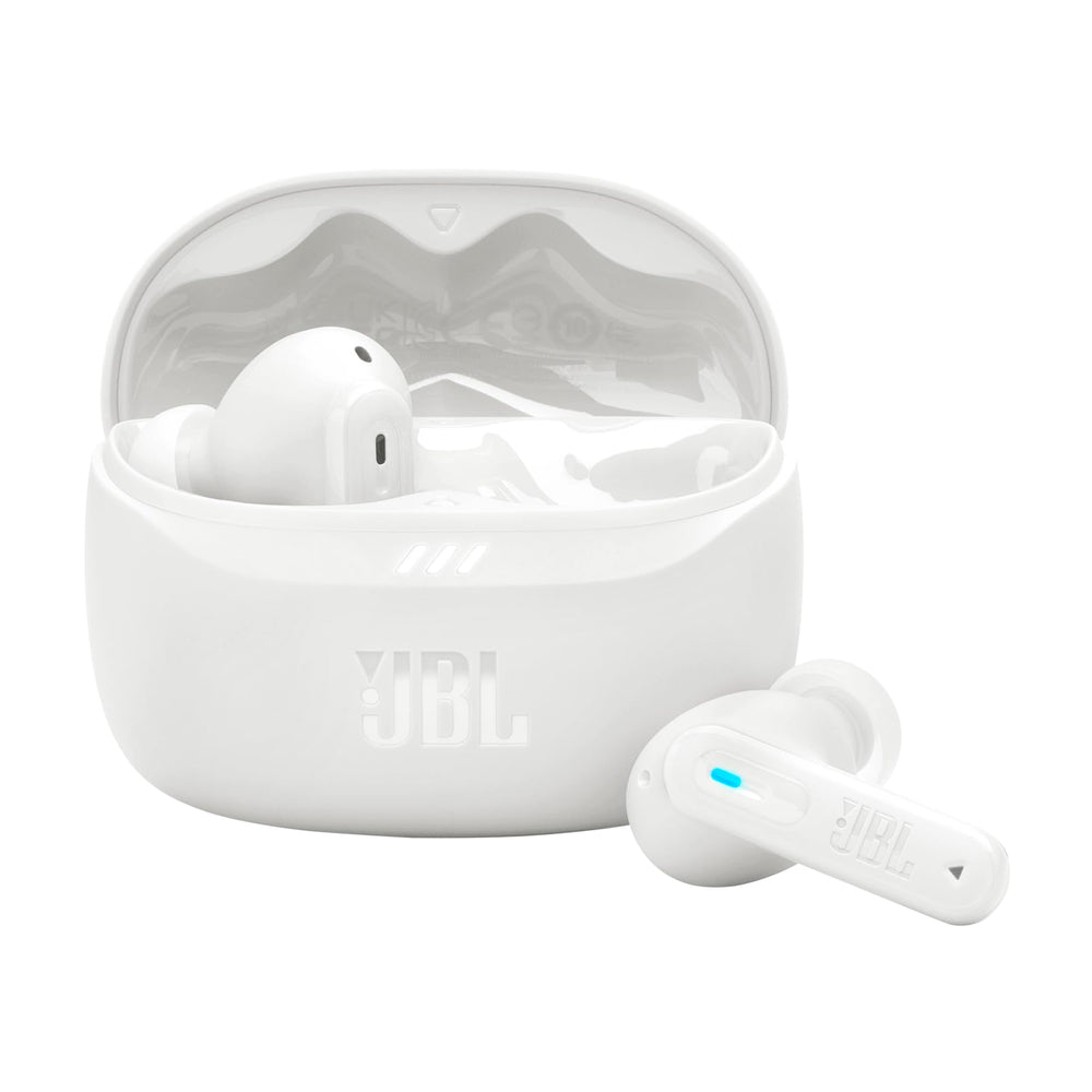 JBL New Launch Tune Beam 2 TWS, ANC Earbuds, 48Hr Playtime,Dual Connect, Ambient Aware, Relax Mode, Customized EQ with Headphones App, 6 Mics for Clear Calls, Spatial Sound, Personi-Fi 3.0 (White)