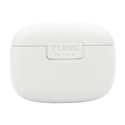 JBL New Launch Tune Beam 2 TWS, ANC Earbuds, 48Hr Playtime,Dual Connect, Ambient Aware, Relax Mode, Customized EQ with Headphones App, 6 Mics for Clear Calls, Spatial Sound, Personi-Fi 3.0 (White) 