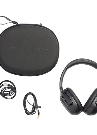 JBL Tour One M2 Adaptive Noise Cancelling Bluetooth Over Ear Headphones,Spatial Sound,Smart Ambient,50Hrs Playtime,BT 5.3 Le,Quick Charge,Multi Point Conectivity,Built-in Alexa,2 Years Warranty(Black) 