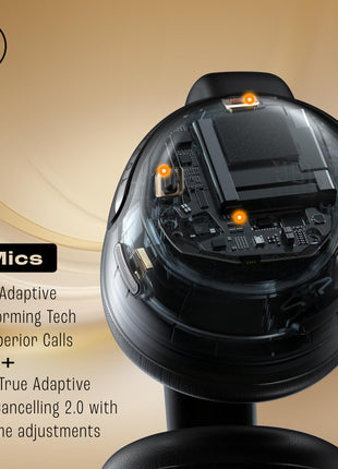 JBL Tour One M3 Award Winning Wireless Over Ear Headphones with ANC 2.0, Hi-Res LDAC Audio,Spatial 360 Sound, 8 Mics - Perfect Calls with Crystal AI,70Hrs Playback, Black 