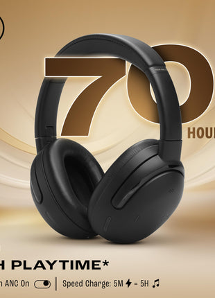 JBL Tour One M3 Award Winning Wireless Over Ear Headphones with ANC 2.0, Hi-Res LDAC Audio,Spatial 360 Sound, 8 Mics - Perfect Calls with Crystal AI,70Hrs Playback, Black 