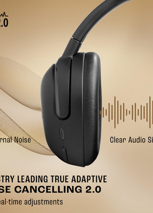 JBL Tour One M3 Award Winning Wireless Over Ear Headphones with ANC 2.0, Hi-Res LDAC Audio,Spatial 360 Sound, 8 Mics - Perfect Calls with Crystal AI,70Hrs Playback, Black 