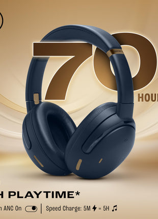 JBL Tour One M3 Award Winning Wireless Over Ear Headphones with ANC 2.0, Hi-Res LDAC Audio,Spatial 360 Sound, 8 Mics - Perfect Calls with Crystal AI,70Hrs Playback, Blue 