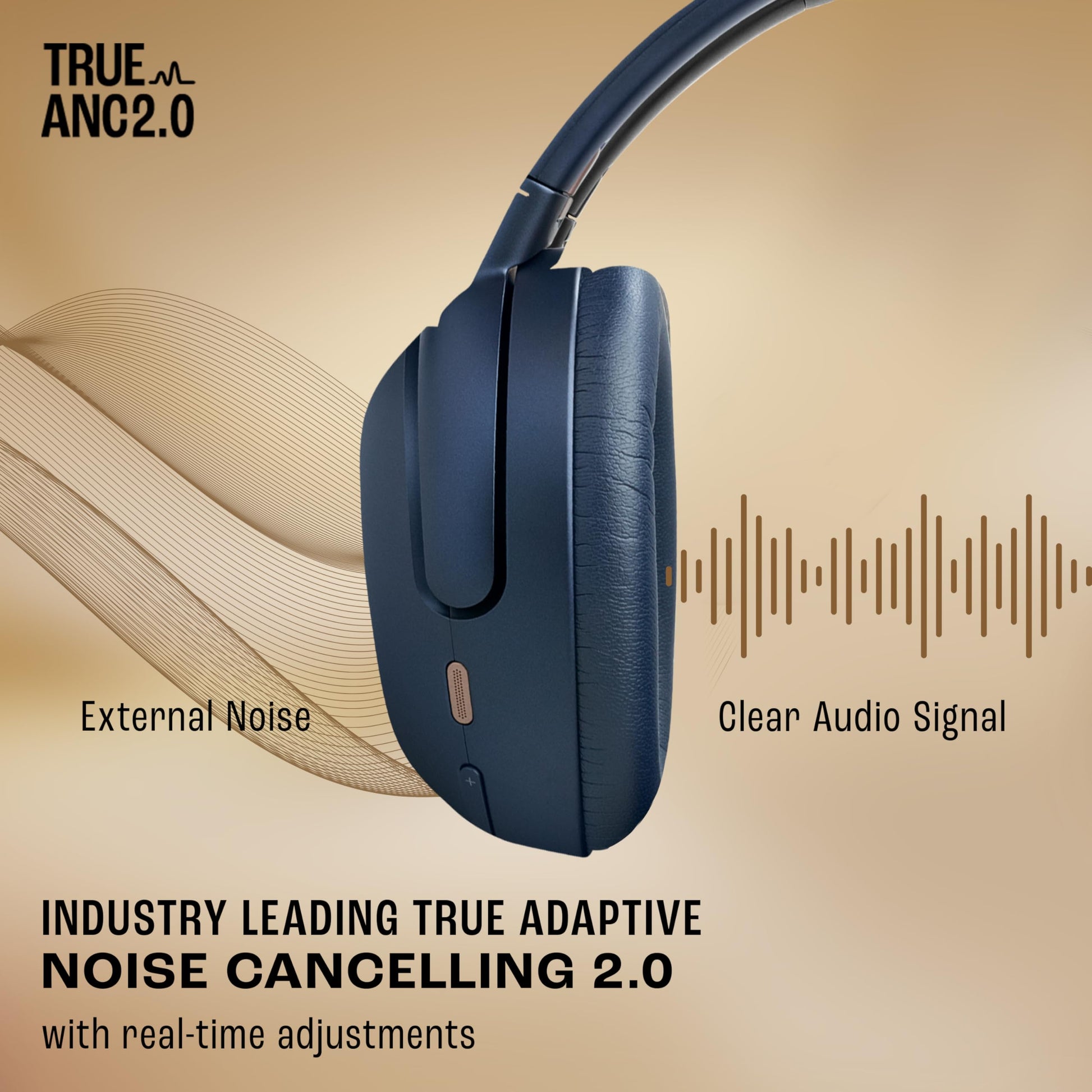 JBL Tour One M3 Award Winning Wireless Over Ear Headphones with ANC 2.0, Hi-Res LDAC Audio,Spatial 360 Sound, 8 Mics - Perfect Calls with Crystal AI,70Hrs Playback, Blue 