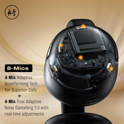 JBL Tour One M3 Award Winning Wireless Over Ear Headphones with ANC 2.0, Hi-Res LDAC Audio,Spatial 360 Sound, 8 Mics - Perfect Calls with Crystal AI,70Hrs Playback, Latte 