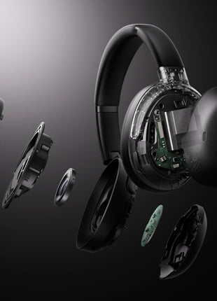 JBL Tour One M3 - Smart Transmitter Wireless Over Ear Headphones with ANC 2.0, Hi-Res LDAC Audio,Spatial 360 Sound, 8 Mics - Perfect Calls with Crystal AI,70Hrs Playback, Black 