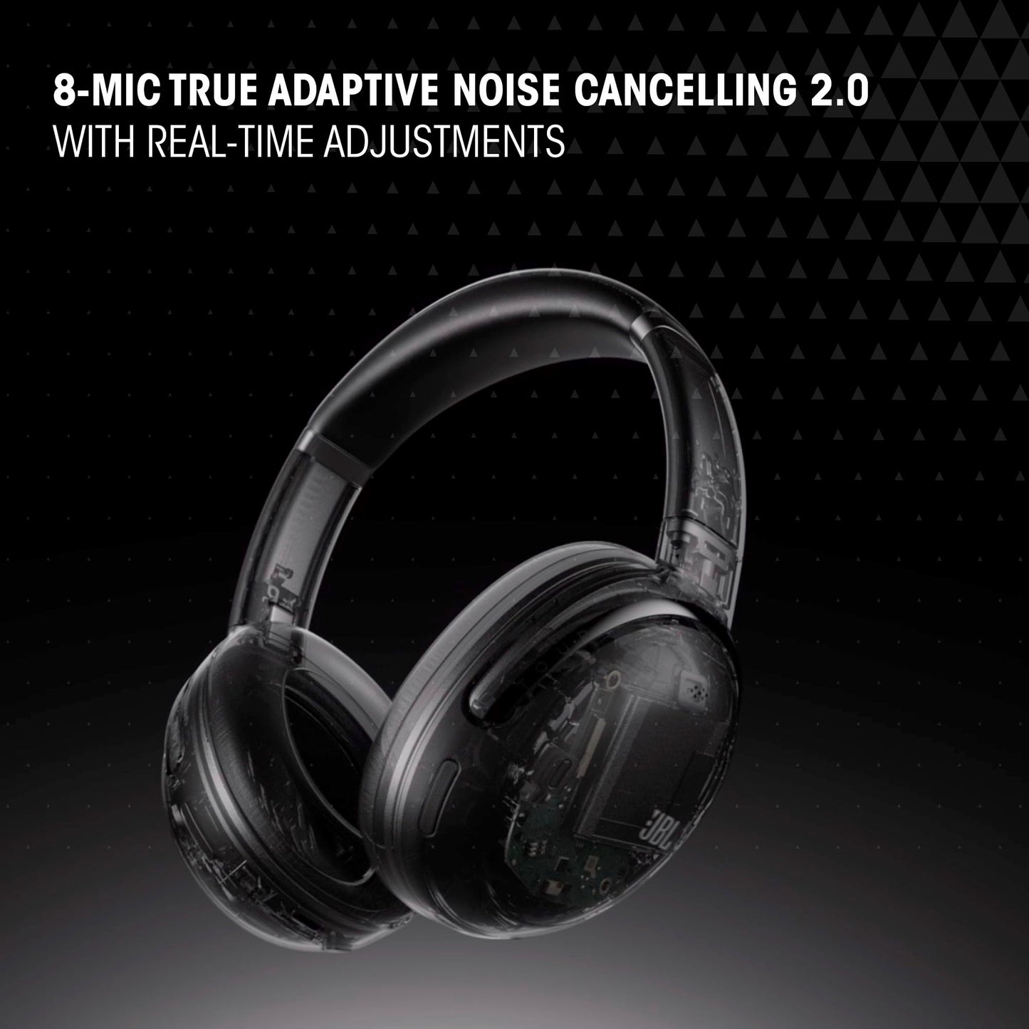 JBL Tour One M3 - Smart Transmitter Wireless Over Ear Headphones with ANC 2.0, Hi-Res LDAC Audio,Spatial 360 Sound, 8 Mics - Perfect Calls with Crystal AI,70Hrs Playback, Black 