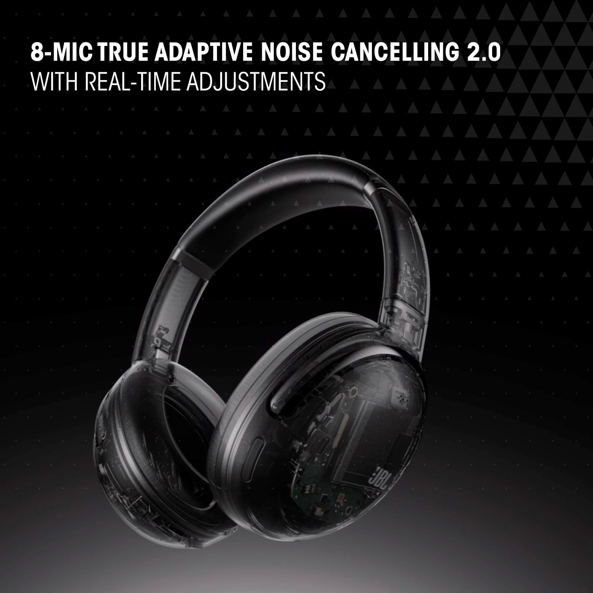 JBL Tour One M3 - Smart Transmitter Wireless Over Ear Headphones with ANC 2.0, Hi-Res LDAC Audio,Spatial 360 Sound, 8 Mics - Perfect Calls with Crystal AI,70Hrs Playback, Black 