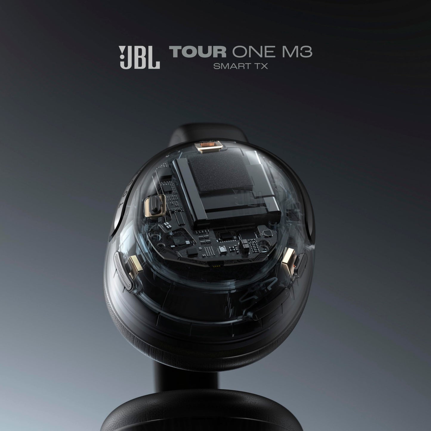 JBL Tour One M3 - Smart Transmitter Wireless Over Ear Headphones with ANC 2.0, Hi-Res LDAC Audio,Spatial 360 Sound, 8 Mics - Perfect Calls with Crystal AI,70Hrs Playback, Blue 