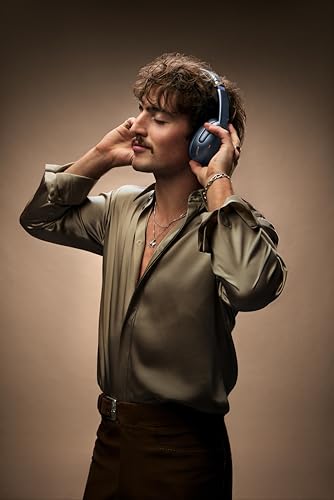 JBL Tour One M3 - Smart Transmitter Wireless Over Ear Headphones with ANC 2.0, Hi-Res LDAC Audio,Spatial 360 Sound, 8 Mics - Perfect Calls with Crystal AI,70Hrs Playback, Blue 