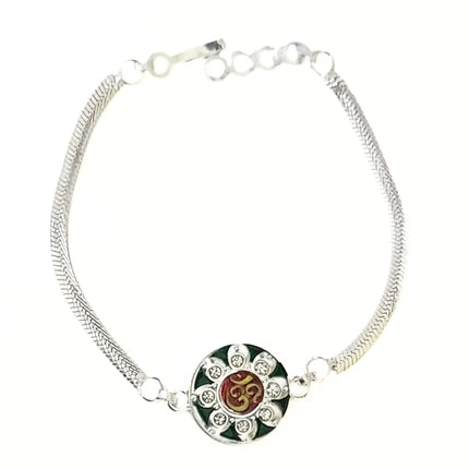 JEWEL FUEL Silver Rakhi for Brother silver rakhi bracelet for brothers Rakhi for brother Silver Rakhi For Brother And Bhabhi Pure Silver Rakhi Silver Rakhis Silver Rakhi Set For Unisex Adult 