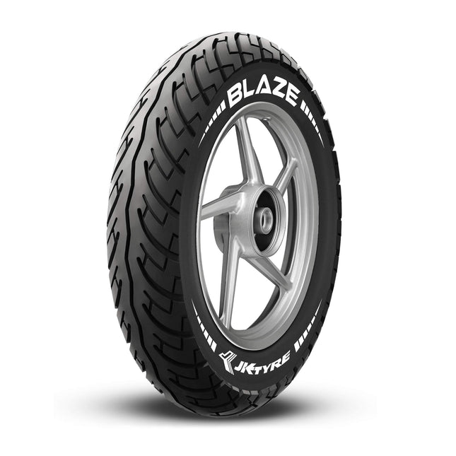 JK Tyre Blaze BA21 90/90 -12 Tubeless Bike Tyre, Rear 