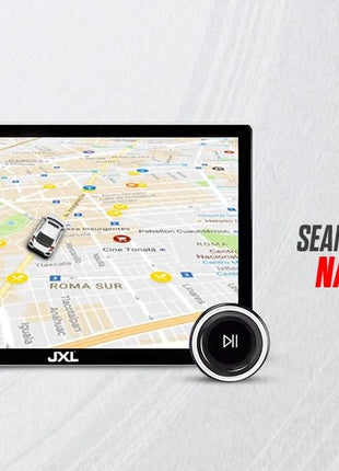 JXL (New Launch) Dual Knob 10.1 Inch 2K FHD Bluetooth Car Android Player/ TS10/Andoid Auto/Apple Car Play/ 4GB/32 GB ROM/AHD Camera 