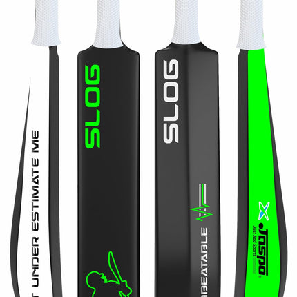 Jaspo Slog Plastic Tennis Cricket Bat Full Size Bat (34 X 4.5 Inch) for All Age Group (Slog Cricket Bat) 