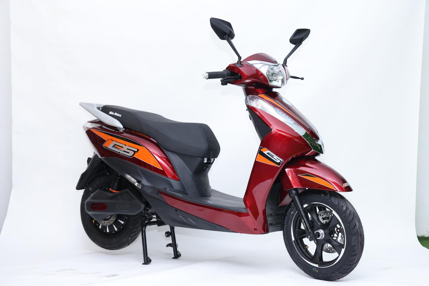 Jozhi CS Red Electric Scooter for City Commute, Lithium Battery, Max Speed 60 kmph, Range 120 km, Foldable Design 