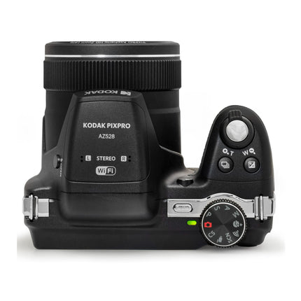 KODAK PIXPRO Astro Zoom AZ528-BK 16 MP Digital Camera with 52x Optical Zoom 24mm Wide Angle Lens 6 fps Burst Shooting 1080P Full HD Video Wi-Fi Connectivity and a 3" LCD Screen (Black) 