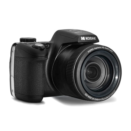 KODAK PIXPRO Astro Zoom AZ528-BK 16 MP Digital Camera with 52x Optical Zoom 24mm Wide Angle Lens 6 fps Burst Shooting 1080P Full HD Video Wi-Fi Connectivity and a 3" LCD Screen (Black) 