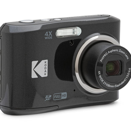 KODAK PIXPRO Friendly Zoom FZ45-BK 16MP Digital Camera with 4X Optical Zoom 27mm Wide Angle and 2.7" LCD Screen (Black) 