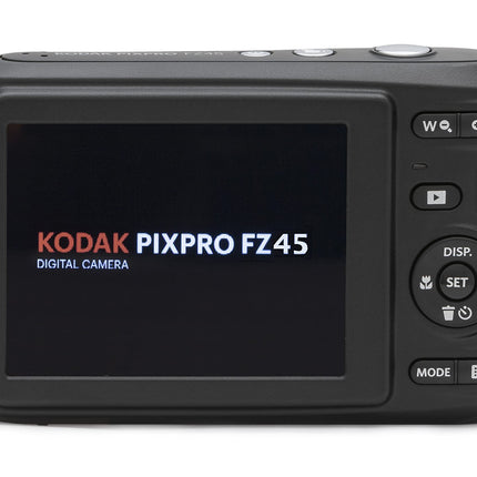 KODAK PIXPRO Friendly Zoom FZ45-BK 16MP Digital Camera with 4X Optical Zoom 27mm Wide Angle and 2.7" LCD Screen (Black) 