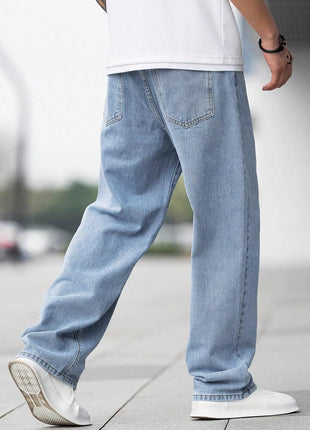 KOTTY Men's Solid Regular Fit Mid Distressed Fashionable Trendy Denim Jeans(Blue,30) 