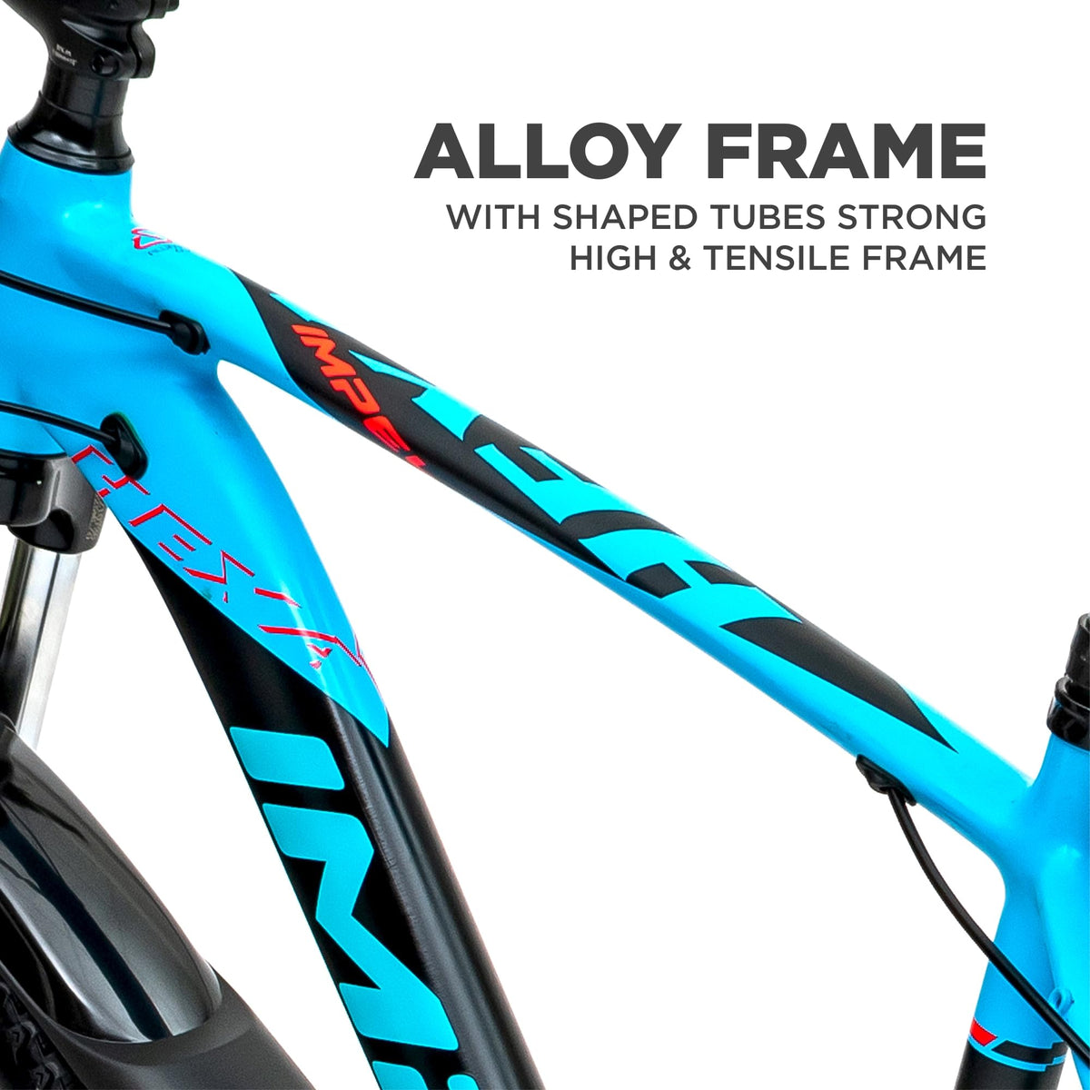 KROSS Hexa 29T Unisex Matt Black Multispeed (Shimano 24-Speed) MTB | Alloy Frame with Dual Disc Brakes and Front Suspension Fork | Ideal for 15+ Years (Blue) 