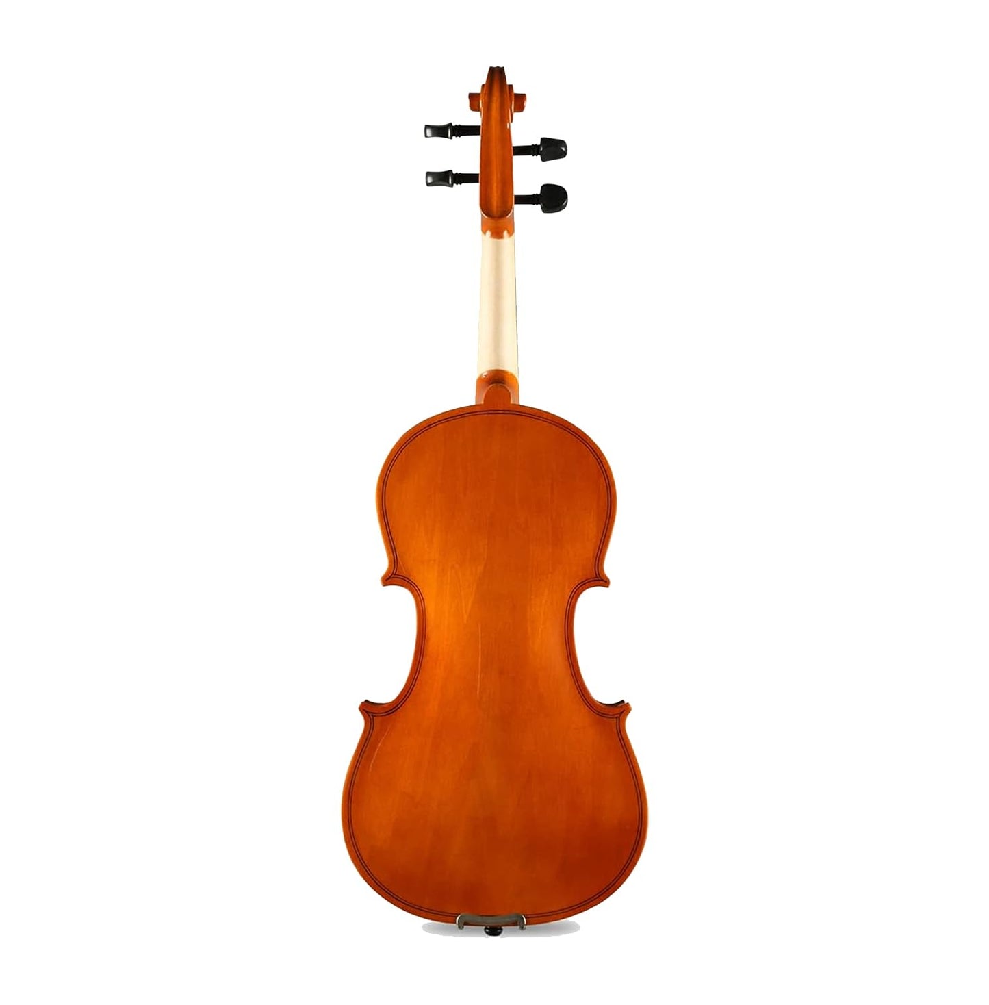 Kadence, Vivaldi 4/4 Violin With Bow, Rosin, Hard Case (Brown Glossy V001C) 