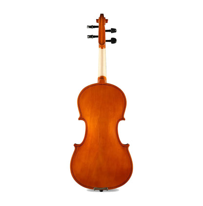 Kadence, Vivaldi 4/4 Violin With Bow, Rosin, Hard Case (Brown Glossy V001C) 