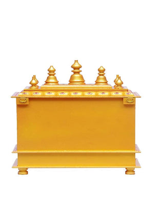 Kamdhenu art and craft Wooden Temple/Home Temple/Pooja Mandir/Pooja Mandap/Temple 