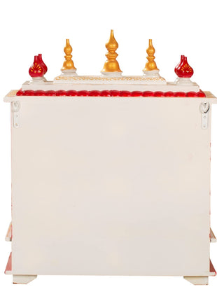 Kamdhenu art and craft Wooden Temple/Home Temple/Pooja Mandir/Pooja Mandap/Temple for Home (Bal4) 