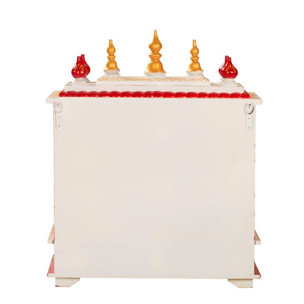 Kamdhenu art and craft Wooden Temple/Home Temple/Pooja Mandir/Pooja Mandap/Temple for Home (Bal4) 