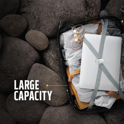 Kamiliant American Tourister Harrier Zing 68 Cms Medium Check-in (Pp) Hard Sided 8 Wheels Spinner Luggage/Suitcase/Trolley Bag (Navy) (Double Wheel), Navy Blue 