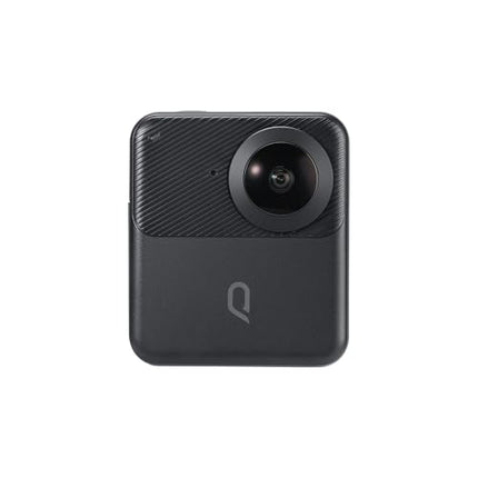KanDao QooCam3 360° Camera with1.55 Sensor (Dual Battery Bundle) Waterproof Camera, 5.7K Wide-Angle with Lens Cover, Realtime Editing, 5X Stabilization for Sports, Outdoor, Travel 