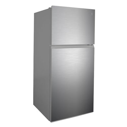 Kenmore 30 in. 18.2 cu. ft. Capacity Refrigerator/Freezer with Adjustable Glass Shelving, Humidity Control Crispers, Gallon Door Bins, ENERGY STAR Certified, Fingerprint Resistant Stainless Steel 