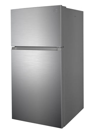 Kenmore 30 in. 18.2 cu. ft. Capacity Refrigerator/Freezer with Adjustable Glass Shelving, Humidity Control Crispers, Gallon Door Bins, ENERGY STAR Certified, Fingerprint Resistant Stainless Steel 