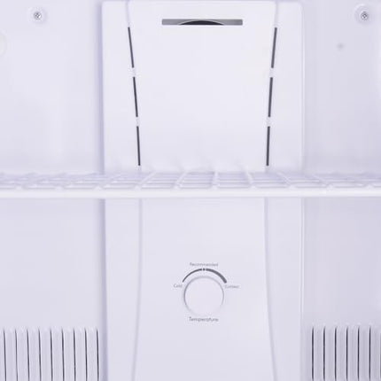 Kenmore 30 in. 18.2 cu. ft. Capacity Refrigerator/Freezer with Adjustable Glass Shelving, Humidity Control Crispers, Gallon Door Bins, ENERGY STAR Certified, Fingerprint Resistant Stainless Steel 