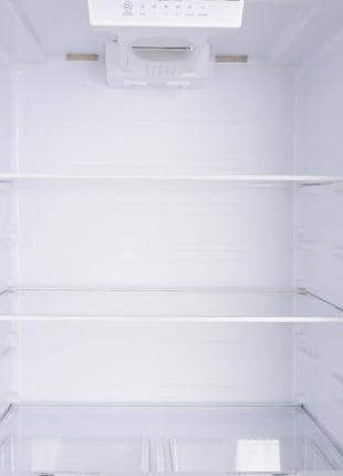 Kenmore 30 in. 18.2 cu. ft. Capacity Refrigerator/Freezer with Adjustable Glass Shelving, Humidity Control Crispers, Gallon Door Bins, ENERGY STAR Certified, Fingerprint Resistant Stainless Steel 