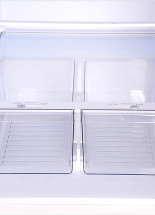 Kenmore 30 in. 18.2 cu. ft. Capacity Refrigerator/Freezer with Adjustable Glass Shelving, Humidity Control Crispers, Gallon Door Bins, ENERGY STAR Certified, Fingerprint Resistant Stainless Steel 