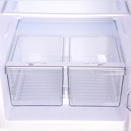 Kenmore 30 in. 18.2 cu. ft. Capacity Refrigerator/Freezer with Adjustable Glass Shelving, Humidity Control Crispers, Gallon Door Bins, ENERGY STAR Certified, Fingerprint Resistant Stainless Steel 